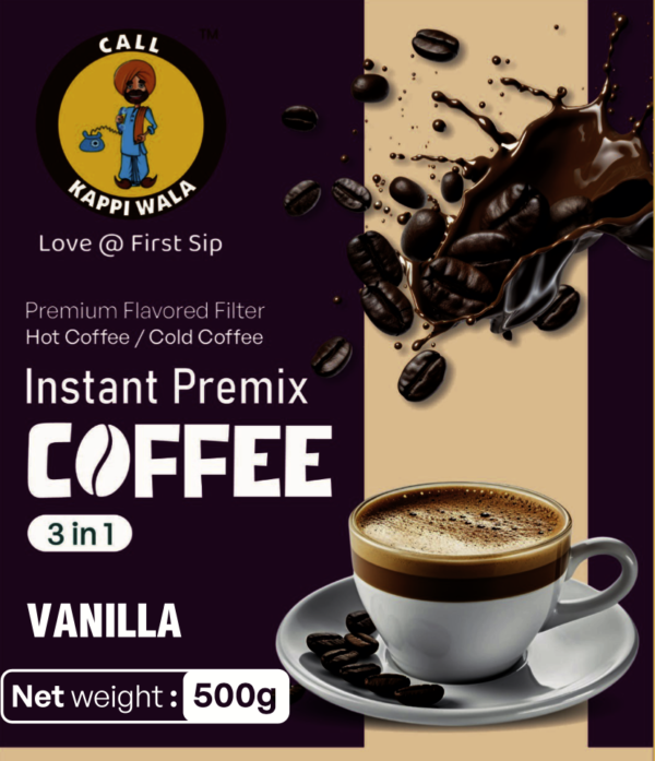 Instant Premix Coffee Vanilla